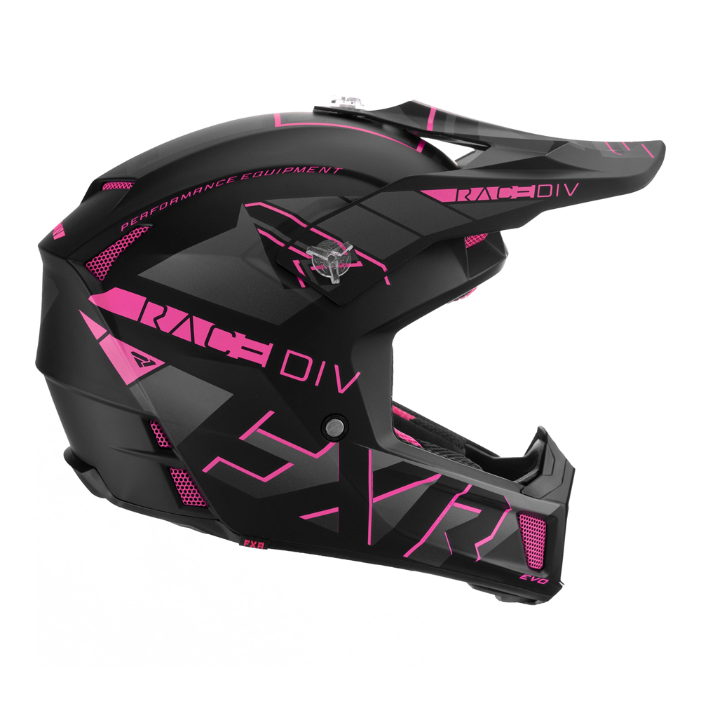 Мотошлем FXR CLUTCH EVO electric pink