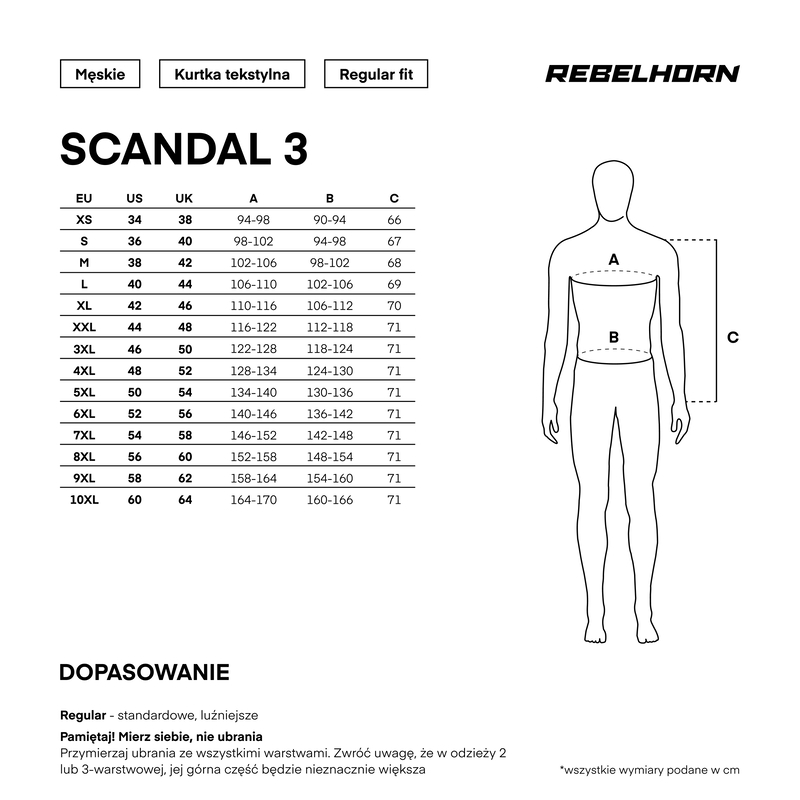 Мотокуртка текстильная Rebelhorn Scandal 3 серый красный