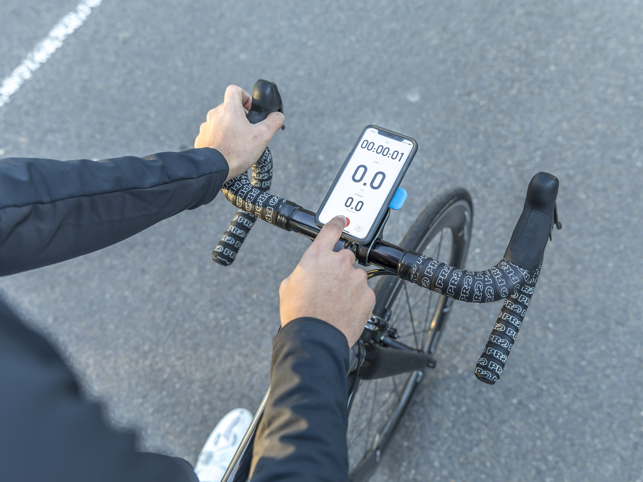 Крепление с выносом Quad Lock® Out Front Mount PRO на вело руль