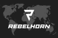 Эмблема на липучке Rebelhorn mapa черный 50X80мм