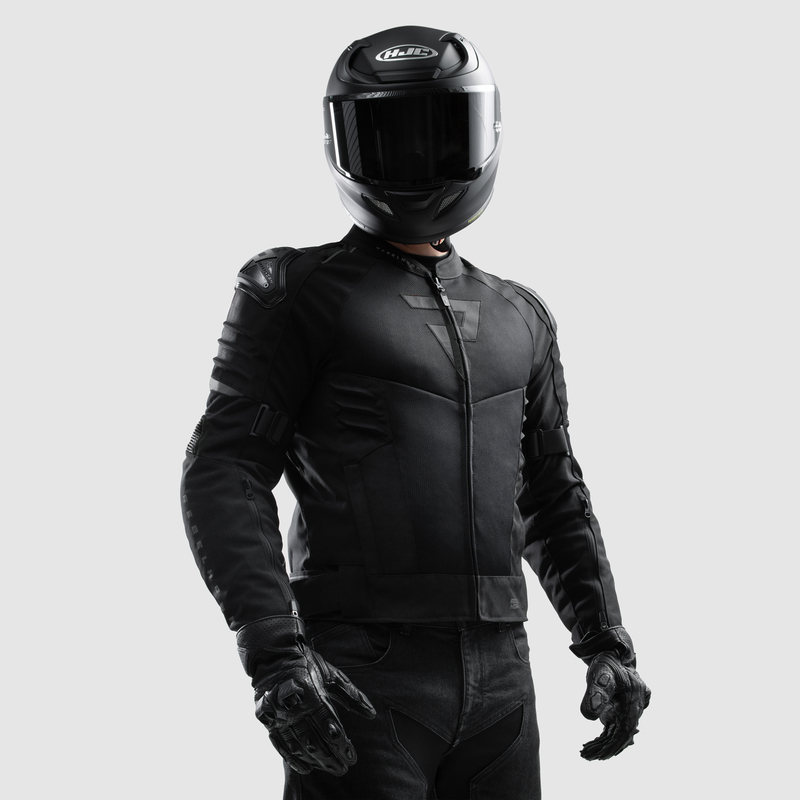 Мотокуртка текстильная Rebelhorn Vandal2 AIR черный