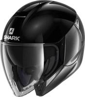 Мотошлем Shark Citycruiser Dual Blank черный серый