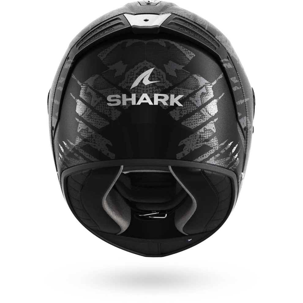 Мотошлем Shark Spartan RS REPTAIA Mat черный серый