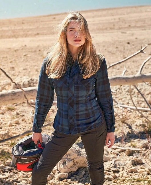 Моторубашка женская SHIMA RENEGADE 2.0 голубой