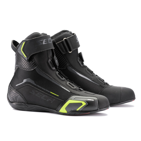 Мотоботы женские Seca Apex Evo черный - магазин Motostyles