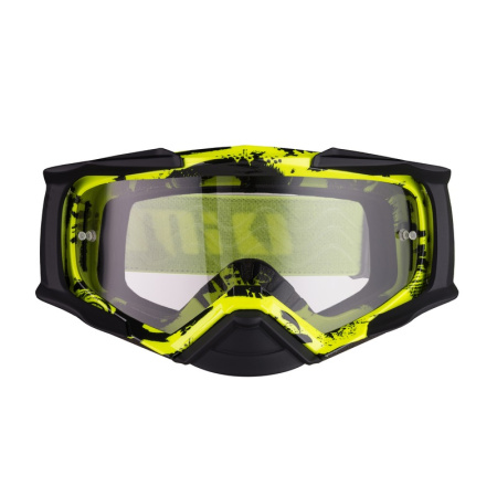 Мотоочки IMX DUST Graphic флуо желтый/черный/матовый - магазин Motostyles