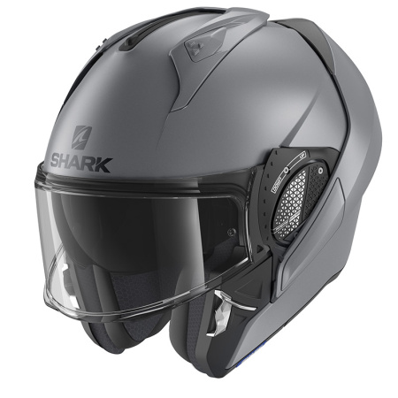 Мотошлем Shark EVO GT Blank серый матовый - магазин Motostyles