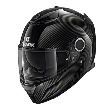 Мотошлем Shark Spartan 1.2 Carbon Skin черный - магазин Motostyles