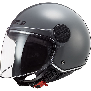Мотошлем LS2 OF558 Sphere Lux Nardo серый - магазин Motostyles
