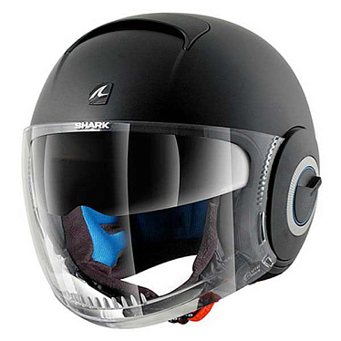 Мотошлем Shark Nano Crystal черный матовый - магазин Motostyles