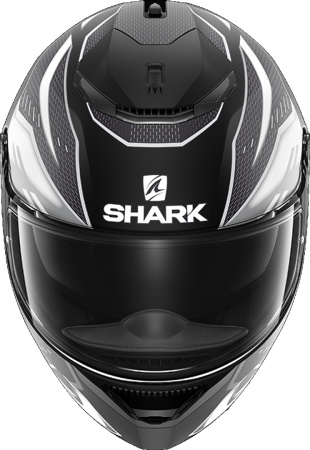 Мотошлем Shark Spartan 1.2 Antheon белый/черный/матовый/серый - магазин Motostyles