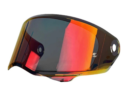 Визор мотошлема HJC V10 HJ-41 зеркальный красный - магазин Motostyles