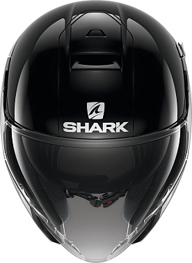 Мотошлем Shark Citycruiser Dual Blank черный серебристый - магазин Motostyles