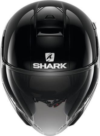 Мотошлем Shark Citycruiser Dual Blank черный серебристый - магазин Motostyles