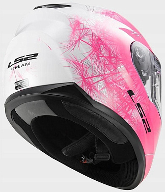 Мотошлем LS2 FF320 Stream Wind флуо розовый