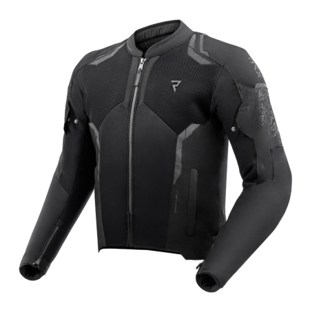 Мотокуртка текстильная Rebelhorn Jax черный - магазин Motostyles