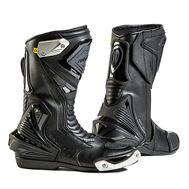 Мотоботы Rebelhorn Piston II черный - магазин Motostyles