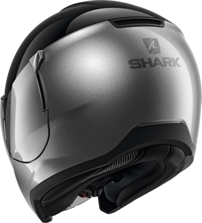Мотошлем Shark Citycruiser Dual Blank черный серый - магазин Motostyles