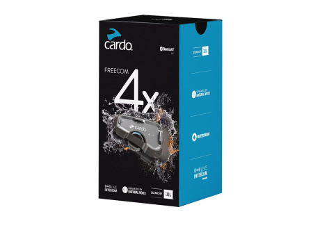 CARDO Мотогарнитура FREECOM 4X Single - магазин Motostyles