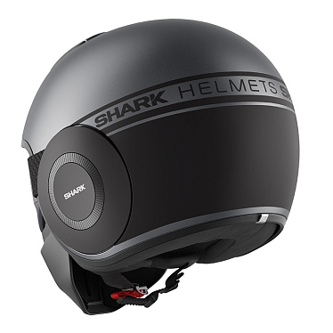 Мотошлем Shark Street Drak Neon серый матовый - магазин Motostyles
