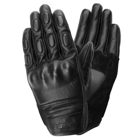 Мотоперчатки кожаные Seca Tabu II черный - магазин Motostyles