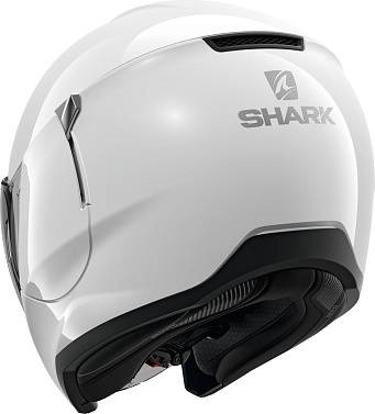 Мотошлем Shark Citycruiser Blank белый - магазин Motostyles