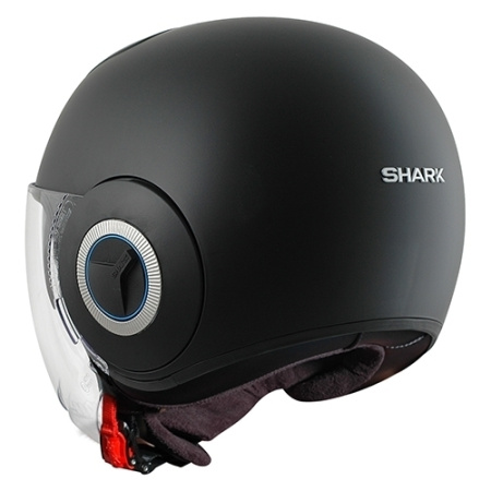 Мотошлем Shark Nano Blank матовый черный - магазин Motostyles