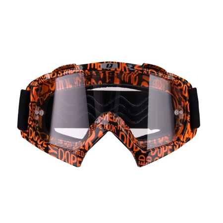 Мотоочки IMX MUD Graphic оранжевый черный - магазин Motostyles