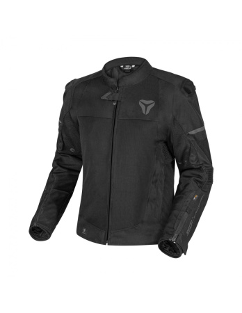 Мотокуртка текстильная Seca Venti Pro D3O черный - магазин Motostyles