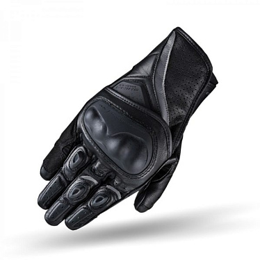 Мотоперчатки кожаные SHIMA SPARK 2.0 черный - магазин Motostyles