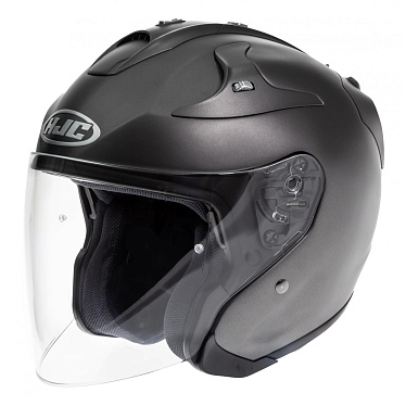Мотошлем HJC FG-JET матовый титановый - магазин Motostyles