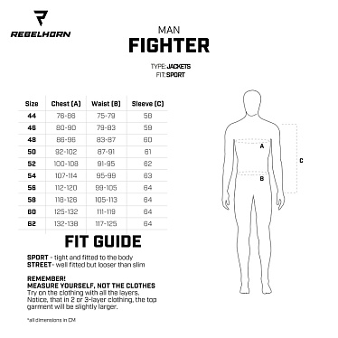 Мотокуртка кожаная Rebelhorn Fighter черный белый - магазин Motostyles