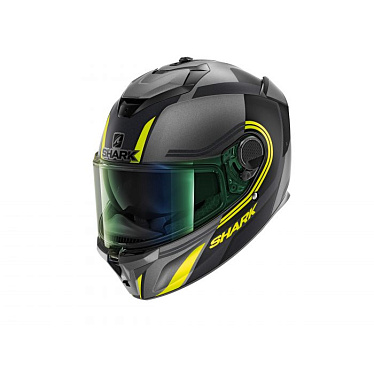 Визор мотошлема Shark Spartan GT, Spartan RS зеркально зеленый - магазин Motostyles