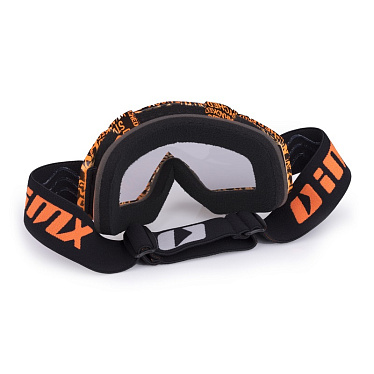 Мотоочки IMX MUD Graphic оранжевый черный - магазин Motostyles