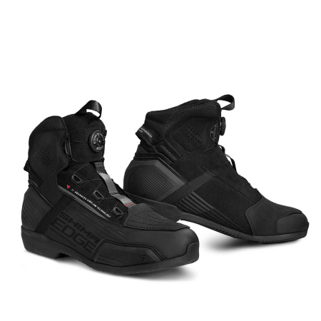 Мотокроссовки SHIMA EDGE WP (с мембраной) черный - магазин Motostyles