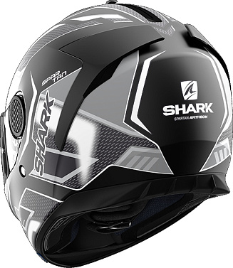 Мотошлем Shark Spartan 1.2 Antheon белый/черный/матовый/серый - магазин Motostyles