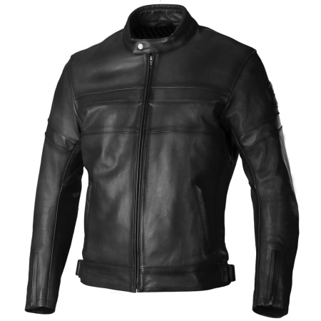 Мотокуртка кожаная Seca R-TRO черный - магазин Motostyles