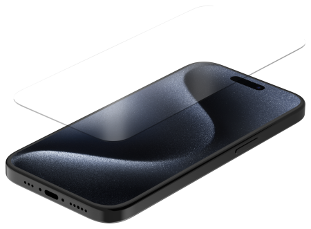 Защитное стекло для iPhone 15 / 15 pro, Quad Lock® Screen Protector - магазин Motostyles