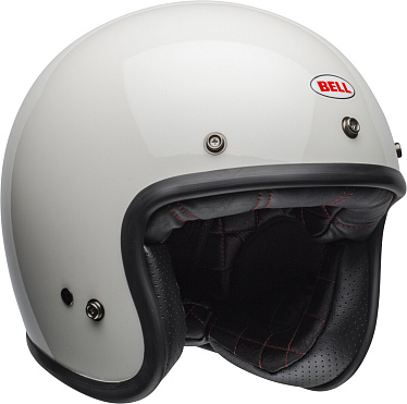 Мотошлем BELL Custom 500 VINTAGE белый - магазин Motostyles