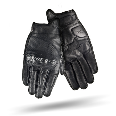 Мотоперчатки женские кожаные SHIMA CALIBER черный - магазин Motostyles