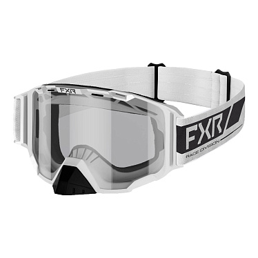 Мотоочки FXR Maverick Clear белый - магазин Motostyles