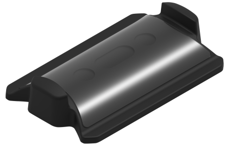 Адаптер на плоскую трубу велоруля Quad Lock® Flat Bar Adaptor - магазин Motostyles