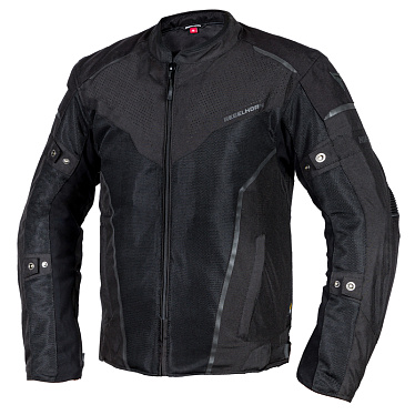 Мотокуртка текстильная Rebelhorn HiflowIV черный - магазин Motostyles