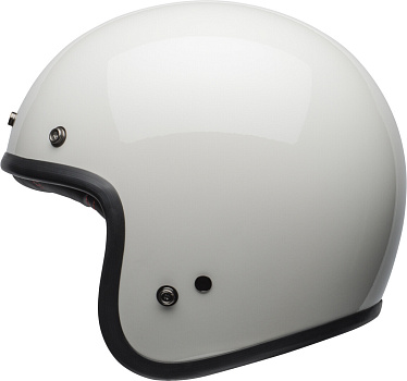 Мотошлем BELL Custom 500 VINTAGE белый - магазин Motostyles