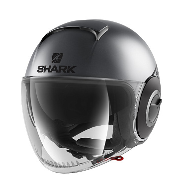Мотошлем Shark Nano Street Neon матовый серый - магазин Motostyles