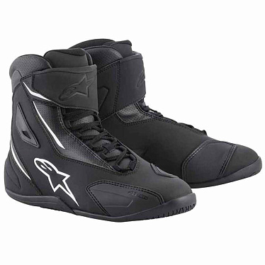 Мотоботы Alpinestars Fastback V2 белый черный - магазин Motostyles