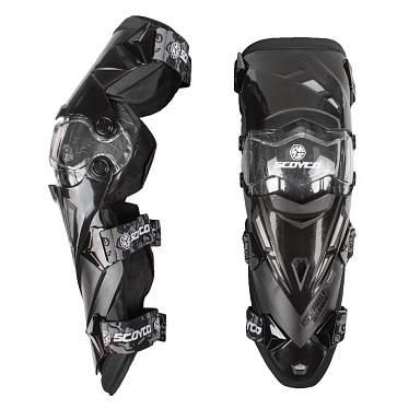 Наколенники Scoyco К12 черный - магазин Motostyles