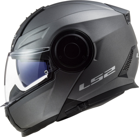 Мотошлем LS2 FF902 Scope Solid матовый титановый - магазин Motostyles