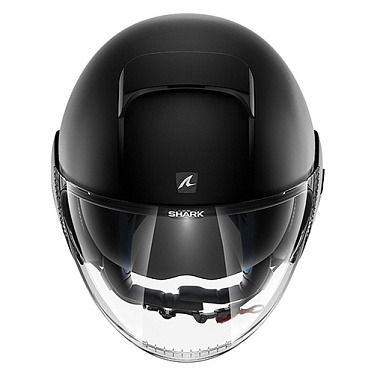 Мотошлем Shark Nano Blank матовый черный - магазин Motostyles