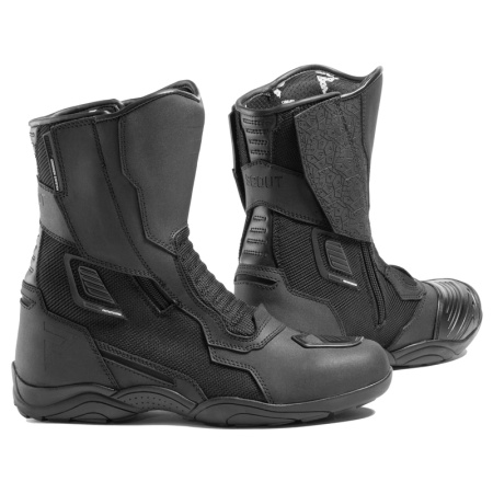 Мотоботы женские Rebelhorn Scout Air черный матовый - магазин Motostyles